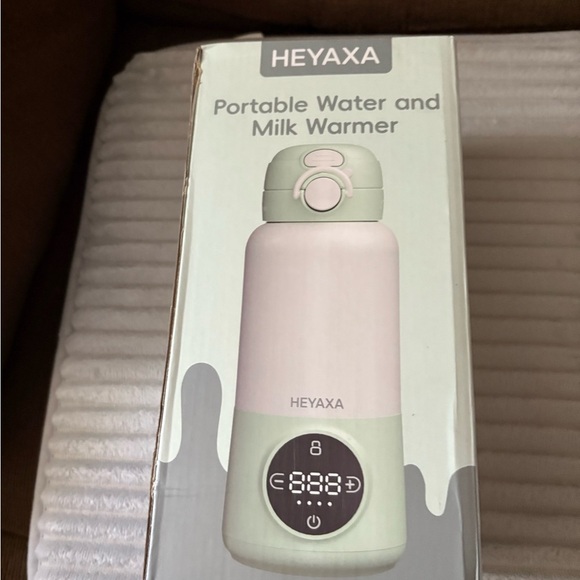 HEYAXA Portable Water and milk warmer  capacity 15.2 dimensions 3.6x3.6x9 inches - Picture 1 of 5